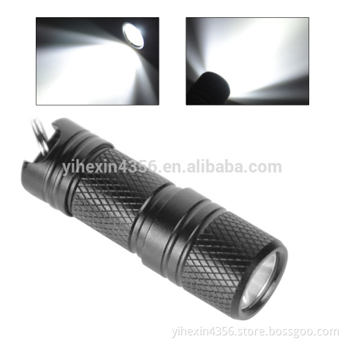 Super Mini USB Rechargable Flashlight Led Aluminum Torch With Gift Box